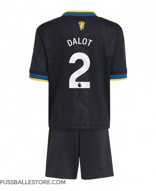 Günstige Manchester United Diogo Dalot #2 3rd trikot Kinder 2025-26 Kurzarm (+ Kurze Hosen) Günstige Manchester United Diogo Dalot #2 3rd trikot Kinder 2025-26 Kurzarm (+ Kurze Hosen)